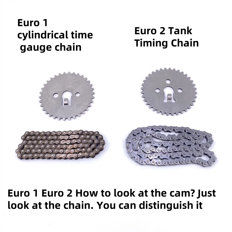 Motorcycle Parts Chain - Mały łańcuch rozrządu do motocykla, pasujący