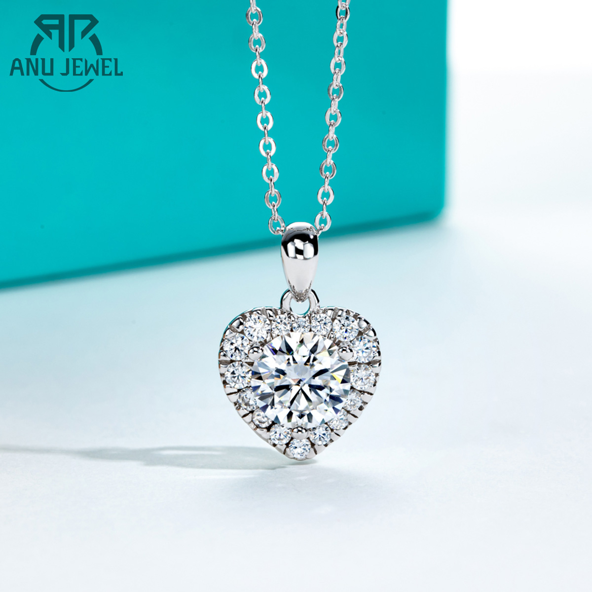 Ansi Chain - AnuJewel 2ct D kolor Moissanite diamentowy