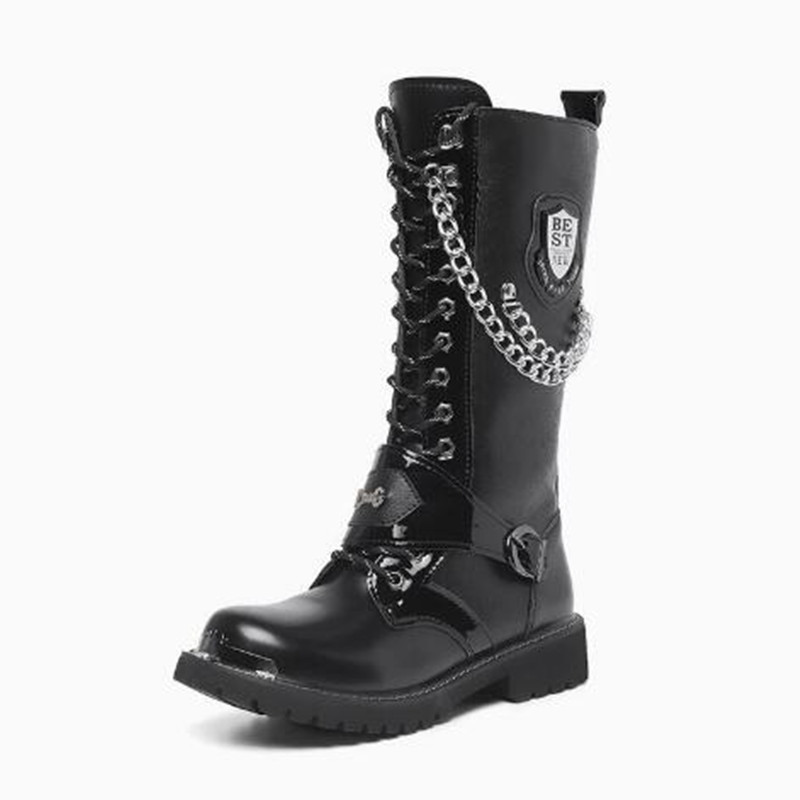 Luksusowe męskie buty motocykl – Steel Chain recenzja i cena