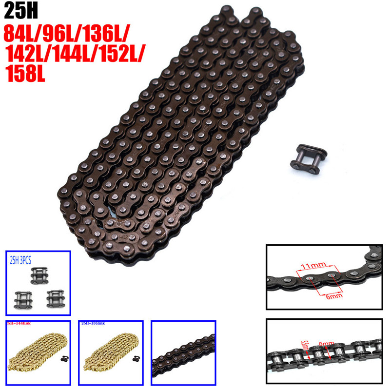 Łańcuch 25H 84-158 z zapasowym – Master Link Chain recenzja i cena
